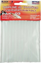 Náboje do tavné pistole (12 ks, 7,4 mm / 10 cm)