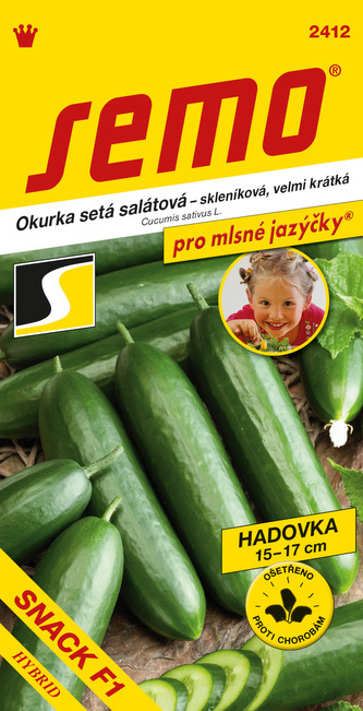 Okurka sklen. - Snack F1 (SM-13/19) 10s - série JAZÝČKY