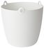Obal Brussels Hanging Basket - white 18 cm