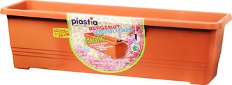 Truhlík samozavlažovací Bergamot - terakota 60 cm