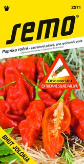 Paprika zel. štipľavá - Bhut Jolokia Red 15s /SHU 1 050 000/