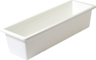 Hrantík hladký - biely 50 cm