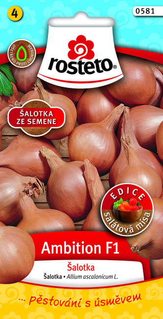 Rosteto Cibuľa šalotka - Ambition F1 žltá 50s