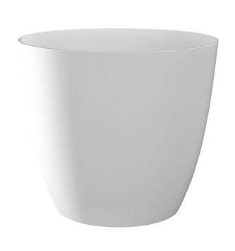 Obal Ella - lesklá bílá 18 cm