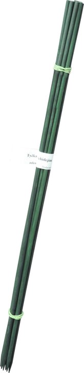 Tyčka k orchidei 6mm, 70 cm - 10 ks bambus zelená