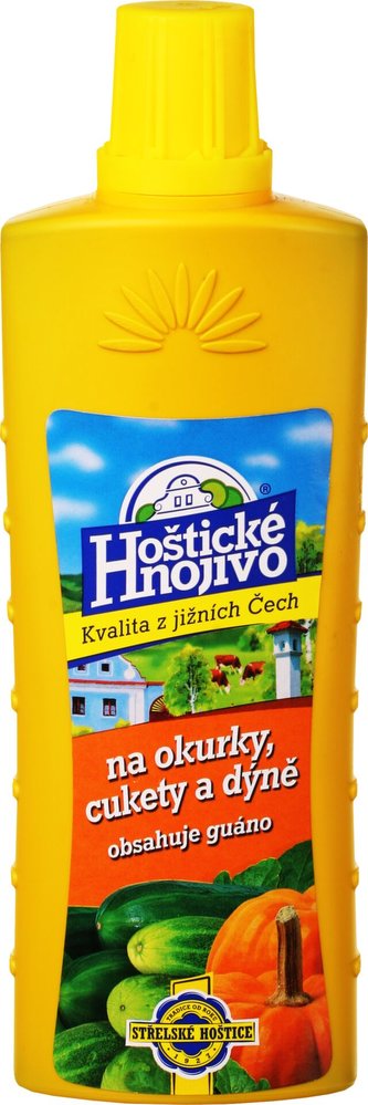 Hoštické tekuté - uhorky a cukety 500 ml s guánom