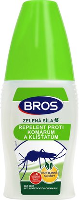 Bros - Zelená sila repelent proti komárom a kliešťom 50 ml