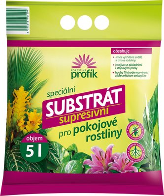 Substrát Forestina Profík - Supresívny pre izbové rastliny 5 l