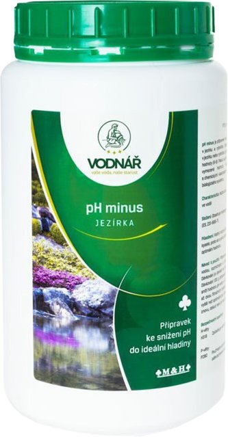 Vodnár Jazierka pH mínus - 1,5 kg