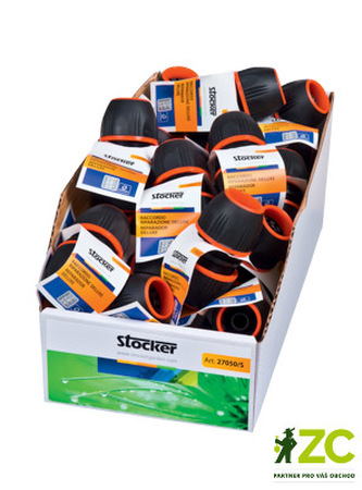 Spojka hadic 1/2" 5/8" 3/4" DeLuxe Stocker
