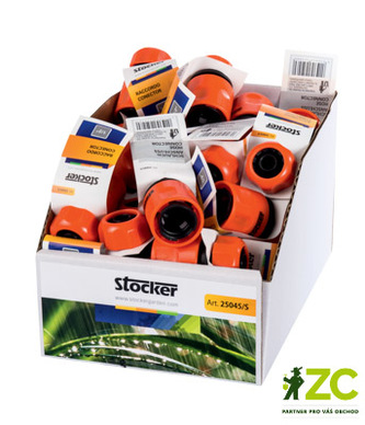 Rychlospojka 5/8" 3/4" s funkcí stop Stocker