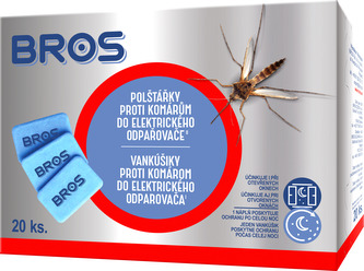 Bros - náhradní polštářky proti komárům 20 ks