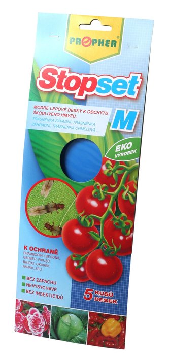 Stopset desky - 10x25 modré (5 ks)