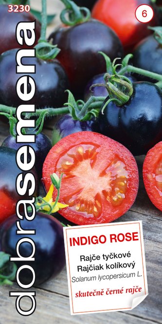 Dobré semená Paradajka tyč. - Indigo Rose čierne 10s