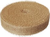 Jutová stuha 4 cm x 25 m - prírodná
