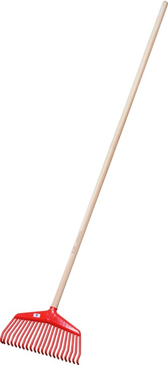 Hrábě švédské Rosteto plast 21 prstů s násadou 160 cm