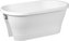 Truhlík Corsica Flower Bridge - white 60 cm