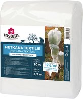 Neotex / netkaná textília Rosteto - biely 19g šírka 10 x 3,2 m