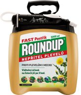 Roundup Fast / bez glyfozátu - 5 l rozprašovač /P&amp;GO 2/ EVERGREEN