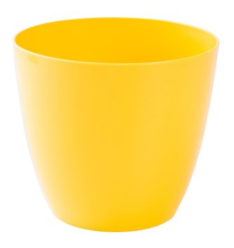Obal Ella - lesklá žlutá 18 cm
