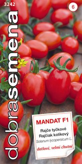 Dobrá semena Rajče tyč. datlové - Mandat F1 10s