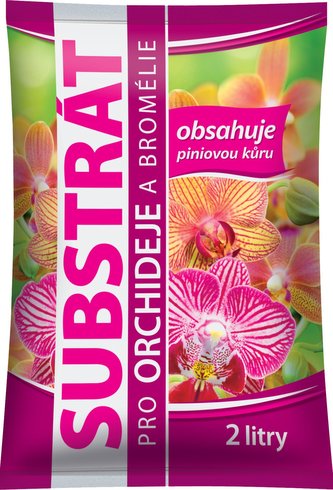 Substrát Forestina Standard - Orchidey a bromélie 2 l