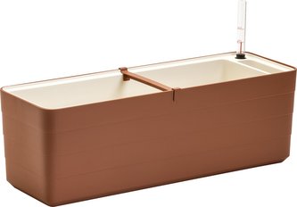 Hrantík samozavlažovací Berberis - terakota + slonová kosť 60 cm