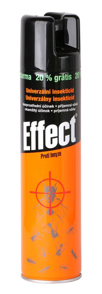Effect - univerzálny insekticíd 400 ml sprej Effect - univerzálny insekticíd 400 ml sprej