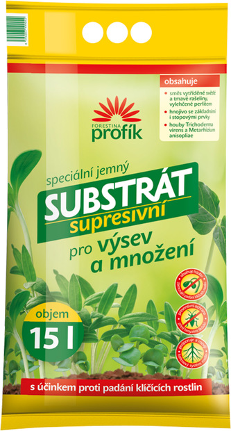 Substrát Forestina Profík - Supresivní pro výsev 15 l
