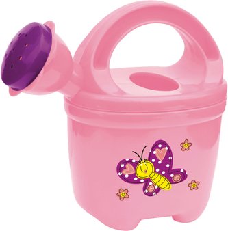 Detská kanvička plastová ružová Stocker