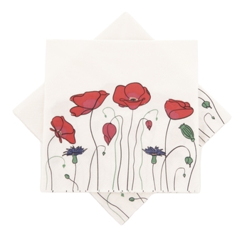 Servírovacie obrúsky mak