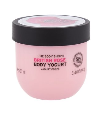 The Body Shop British Rose Tělový balzám Body Yogurt 200 ml pro ženy