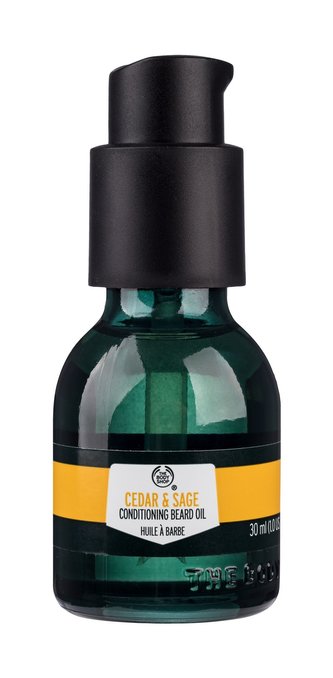 The Body Shop Cedar & Sage Olej na vousy Conditioning Beard Oil 30 ml pro muže
