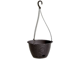 kvetináč RATOLLA ROUND 21,7 v.14,2 cm, 3,4 l, HN tm. (440U) závesný