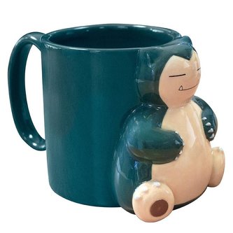 Pokémon 3D keramický hrnček - Snorlax 350 ml