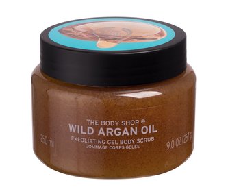 The Body Shop Wild Argan Oil Tělový peeling Exfoliating Gel Body Scrub 250 ml pro ženy