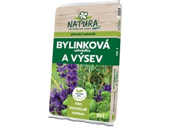 substrát bylinková záhradka 10l NATURA