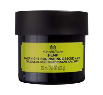The Body Shop Hemp Pleťová maska Overnight Nourishing Rescue Mask 75 ml unisex