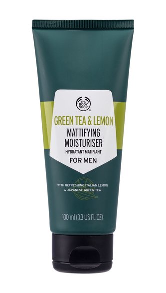 The Body Shop Green Tea & Lemon Denní pleťový krém Mattifying Moisturiser 100 ml pro muže