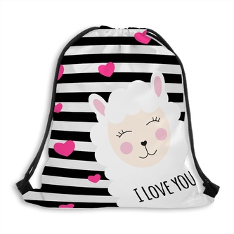 Vak na záda 122 I LOVE YOU II. MyBestHome 41x32 cm