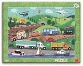 Puzzle 40 Dopravné prostriedky doskové