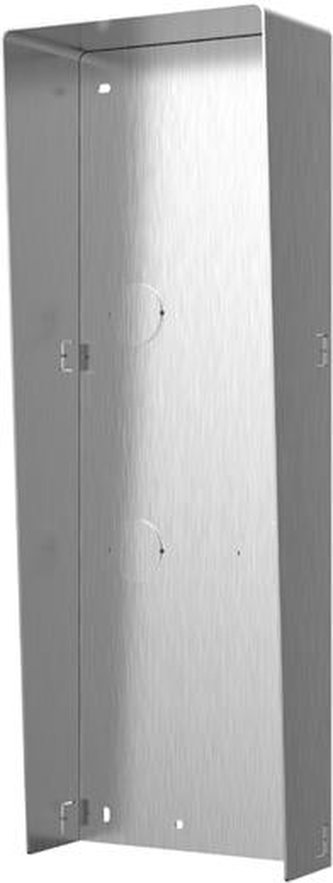 Kryt Hikvision DS-KABD8003-RS3/S proti dešti a slunci pro 3-modulový interkom, nerez