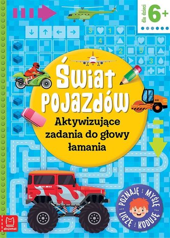 Świat pojazdów Aktywizujące zadania do głowy łamania