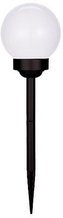 Lampa solární koule 15 cm Birdun