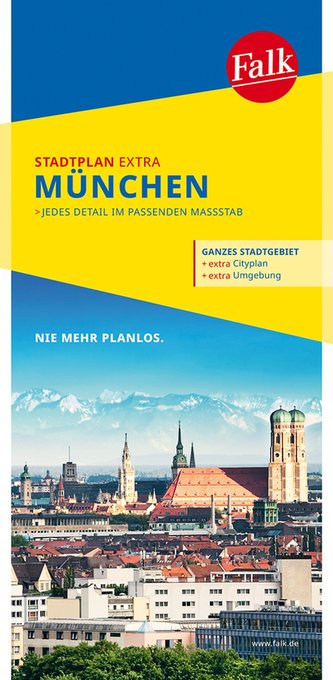 Falk Stadtplan Extra München 1:20 000