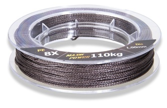šňůra na návazce Knock Out Leader 8-X, 0,8 mm, 82 kg, 25 m