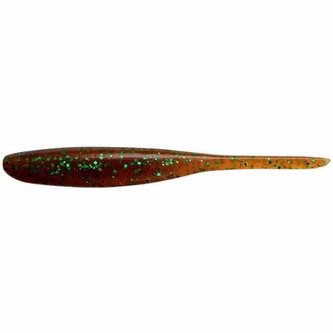 Keitech: Gumová nástraha Shad Impact 2" 5,1cm 0,9g Peach Green FLK 12ks