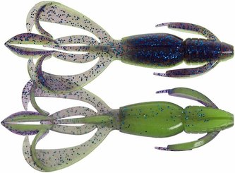 Keitech: Crazy Flapper 2,8" 7,1cm 3,4g Violet Lime Berry 8ks