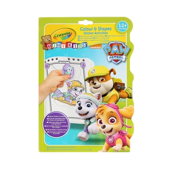 Omalovánky se samolepkami Tlapkové patroly