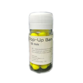 Fluo Pop-Up Boilies Banana 10mm 30ml